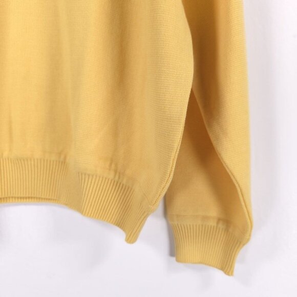 ST. CROIX Luxury V Neck Jacq Knit Pullover Sweater Craftsmanship LARGE‎ - Picture 8 of 11